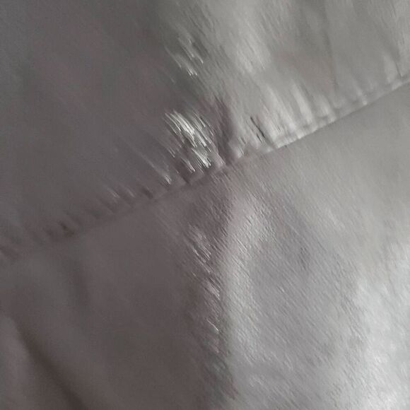 NWT Vintage OUTERBOUND by HMS. Black Leather Pencil Skirt With Split 13/14 - Picture 5 of 11